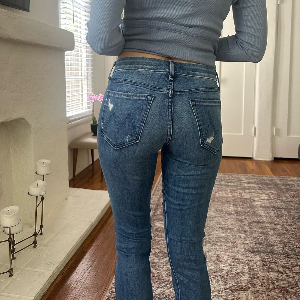 MOTHER Women's Blue Jeans size 25 low rise